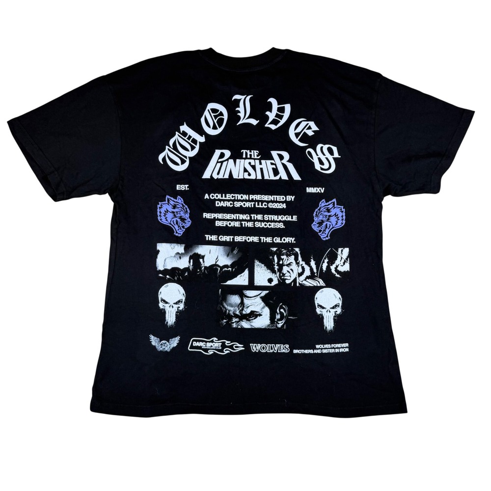 Darc Sport Marvel Punisher Hero Elite Series Tee Black Large Limited 426/1000